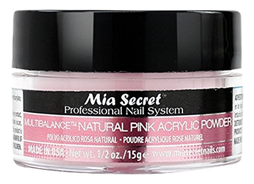 Mia Secret, Líquido y polvos acrílicos para manicura y pedicura - 15ml