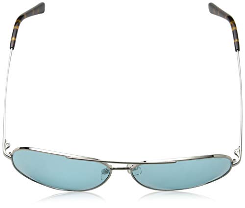 Michael Kors 0MK5016 Gafas de sol, Shiny Silver/Tone, 60 Unisex