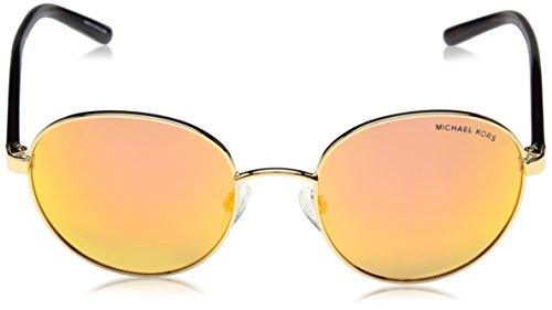 Michael Kors 10246Q Gafas de sol, Gold/Tortoise, 52 para Mujer
