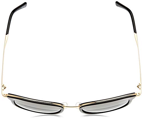 MICHAEL KORS Adrianna I, Gafas de Sol Unisex-Adulto, Negro (Black/Gold 110011), 54