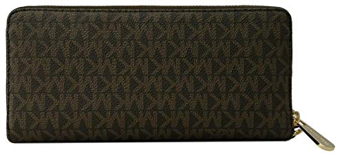 Michael Kors - Jet Set - Cartera de piel para mujer, ideal para viajar, Marrón (Marrón 2019), Medium