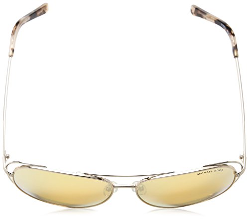 Michael Kors Lai Gafas de sol, Rose Gold/Silver 11757J, 58 Unisex-Adulto