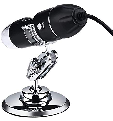 Microscopio digital USB, tipo C, micro USB 3 en 1, ampliación 50X-1600X, adaptador OTG y endoscopio con soporte, compatible con ordenadores de teléfono, pad, Samsung Galaxy, Android, Mac, Windows