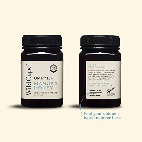 Miel de Manuka Wild Cape UMF 15+ (MGO 514+) East Cape, 500g