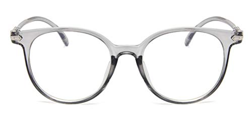 MIGOO Montura Gafas con Filtro de luz Azul Redondas Estilo Retro de los Años Sesenta para Hombres Mujeres