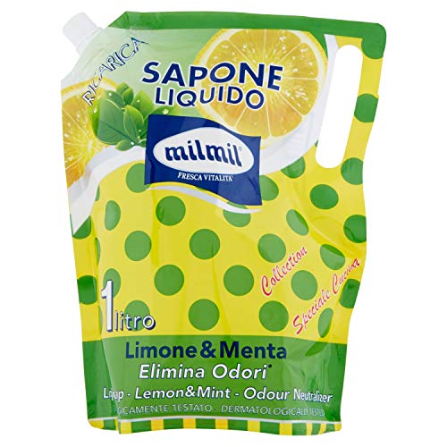 Mil Mil Jabón Líquido Limón Y Menta (sobre carga – 1000 ml