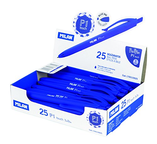 Milan 176510925 - Bolígrafo de punta redonda, 25 unidades