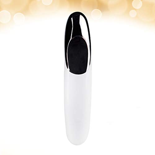 MILISTEN Masajeador de Ojos Facial Cuerpo Labio Masajeador de Ojos Rodillo Herramienta Varita Pluma Vibración Calentada Herramienta para El Cuidado de Los Ojos para Círculos Oscuros