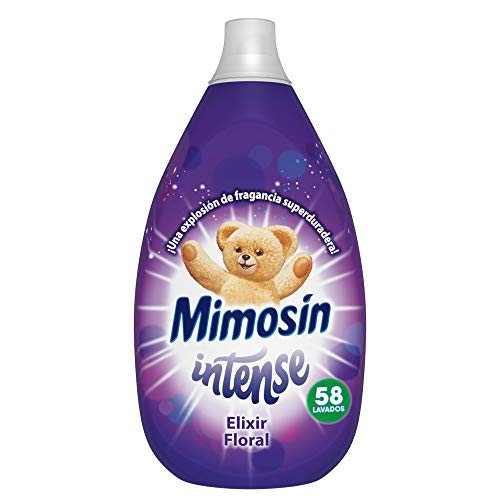 Mimosín Intense Elixir Floral Suavizante Concentrado para 58 Lavados - Paquete de 6 Suavizantes