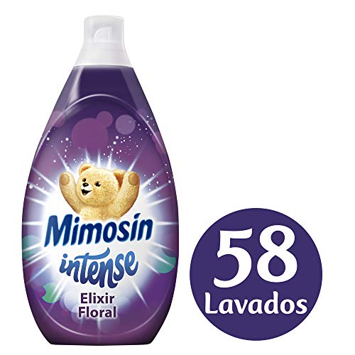 Mimosín Intense Elixir Floral Suavizante Concentrado para 58 Lavados - Paquete de 6 Suavizantes
