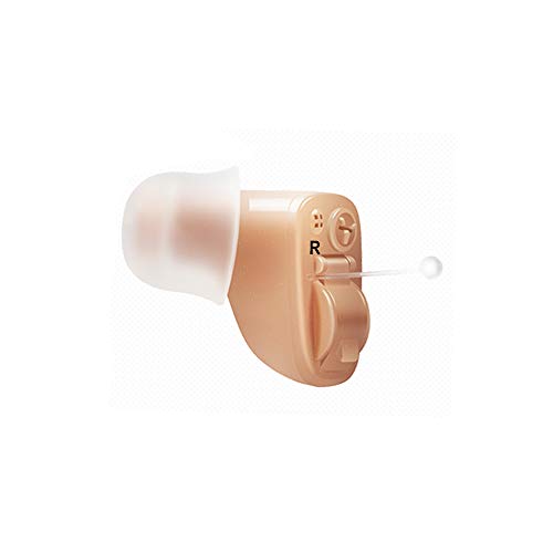 Mini amplificador de sonido, reducción de ruido digital invisible en el oído Embalaje de regalo para adultos y personas mayores Oído derecho