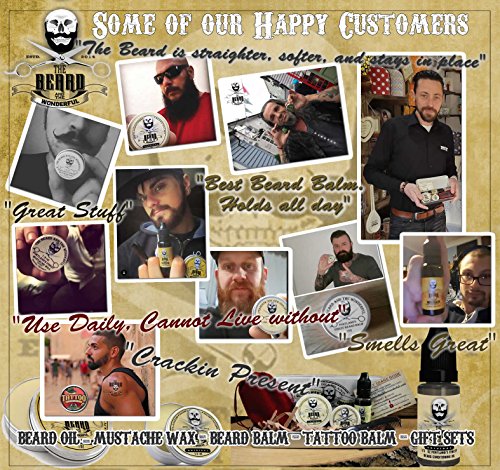 Mini Beard & Moustache Comb, Smart, mini, stylish, tough, pocket sized and very for on-the-go grooming, and re-styling of beards and moustache perfect present by The Beard and The Wonderful