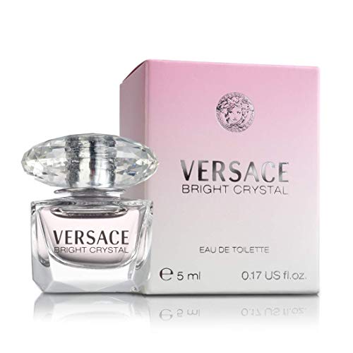 Mini perfumes de mujer como detalles de boda para invitados Versace Bright Crystal Eau de toilette 5 ml. original