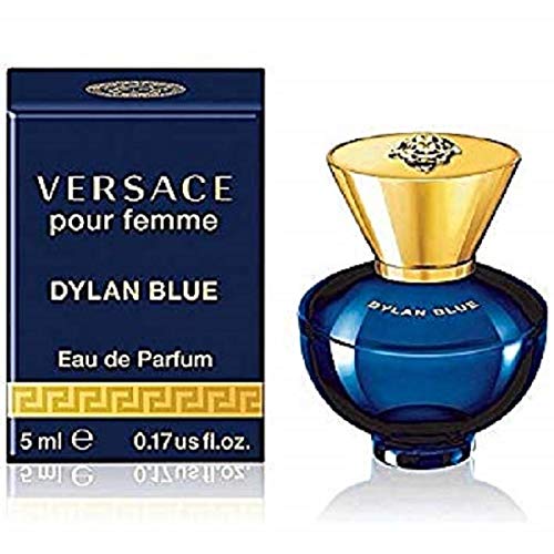 Mini perfumes de mujer como detalles de boda para invitados Versace Dylan Blue Eau de parfum 5 ml. original