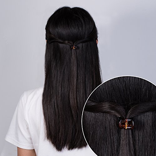 Mini pinzas de pelo de plástico para niñas y mujeres