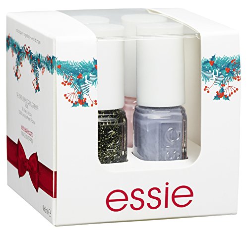 Miniesmaltes de uñas Essie de edición navideña (set de regalo de 4 unidades)