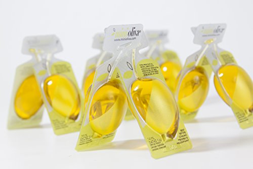 Minioliva Aceite de Oliva Virgen Extra Aromatizado al Limón - Paquete de 50 x 14 ml - Total: 700 ml