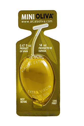 Minioliva Aceite de Oliva Virgen Extra - Paquete de 140 x 14 ml - Total: 1960 ml