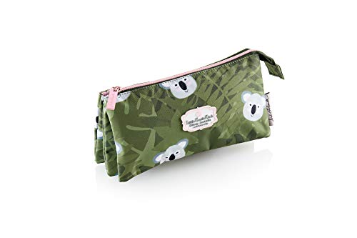 MIQUELRIUS 18889 - Estuche Triple Poliéster Con Goma Elástica Cierre Cremallera Jordi Labanda Koala