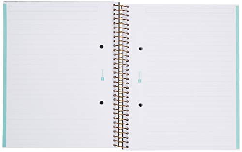 MIQUELRIUS 48089 - Cuaderno Espiral A5, tapa dura, 120 Hojas Horizontal Interior 4 Colores Galaxia