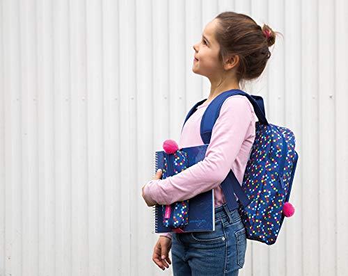 Miquelrius by Agatha Ruiz de la Prada 16100 Mochila Infantil, Azul marino, 34.6 x 27.2 x 3.2 cm