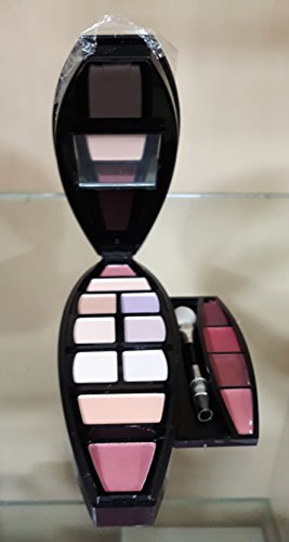 Mirlans, Paleta 6 sombras, 2 coloretes, 2 polvos compactos, 4 brillos labiales