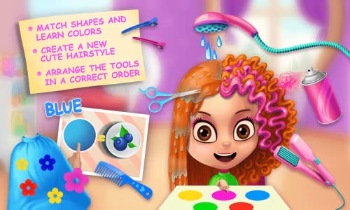 Miss Preschool Math World - Numbers, Shapes & Colors in Princess Castle