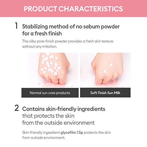 Missha bloque de todos-en torno a salvo acabado suave leche solar SPF50 + PA +++ 70ml 70 ml / 2,37 oz