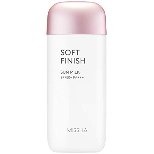 Missha bloque de todos-en torno a salvo acabado suave leche solar SPF50 + PA +++ 70ml 70 ml / 2,37 oz