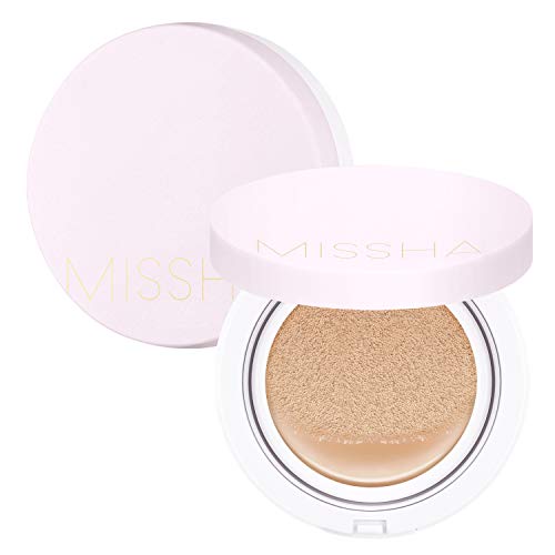 Missha - Funda de cojín mágica SPF50+/PA+++, 23 color beige natural 15 g