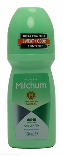 Mitchum AdvancedTM - Desodorante antitranspirante 48 horas sin perfume, 100 ml (3 unidades)