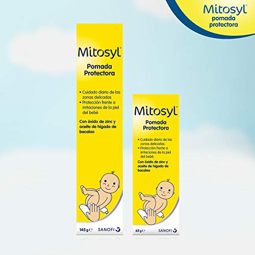 Mitosyl | Crema pañal | Pomada protectora 145g | Previene y trata las irritaciones de la piel del bebé por rozaduras del pañal