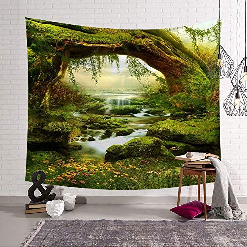 mmzki Nordic Hang Art tapicería de Pared tapices decoración del hogar Hermosos paisajes LS-WMFJ004 95x73