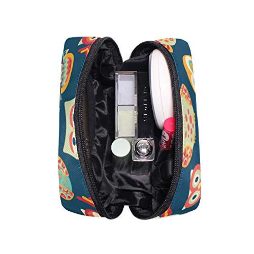 Mnsruu - Neceser para maquillaje, diseño de búhos