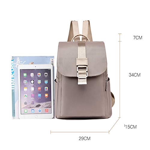 Mochila CMZ para Mujer, Mochila de Viaje Escolar de Alta Capacidad para niñas, Mochila de Tela Oxford Impermeable Ligera