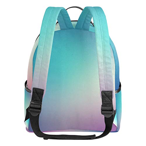 Mochila colorida para hombres y mujeres, diseño de plantilla borrosa, para viajes, para hombres y mujeres, mochila para la universidad, mochila de viaje para adolescentes