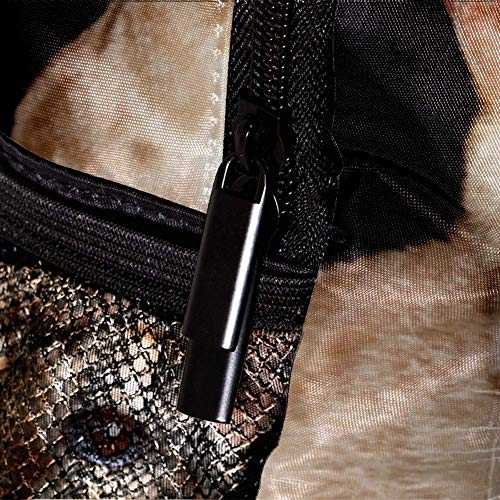 Mochila Impermeable Gato de Ojos Azules Mochila de guardería Mochila para niños Mochila Escolar para niños pequeños 25.4x10x30 CM