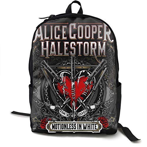 Mochila Mochila de Viaje Halestorm Backpack Campus School Bag Casual Backpack Gym Travel Hiking Canvas Backpack