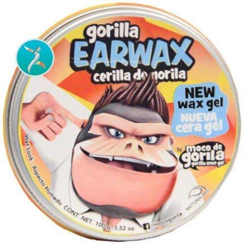 Moco de Gorila, Cera-Gel alta fijación, con brillo y flexibilidad. 110 grs.