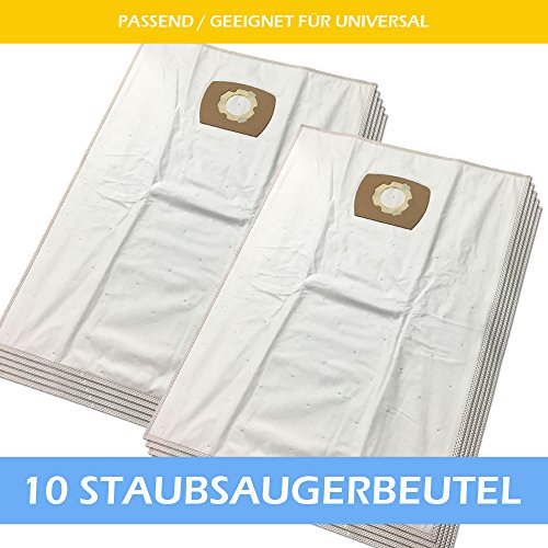 MohMus Set 10 Ambientadores + 10 Microfibra Bolsas de aspiradora para ROWI 1400/30/2 = 30 L, Saphir IVC 1425 WD A