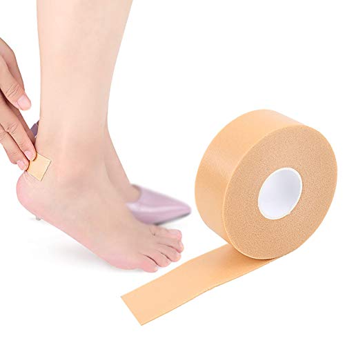 Moleskin para pies-mole piel vendaje rollo con plantillas adicionales tejido resistente cinta acolchada para zapato fricción