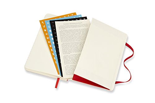 Moleskine DSF218WN2Y18 - Agenda semanal 2017-2018, 18 meses, tapa blanda, color rojo (AGENDAS 18 MOIS)