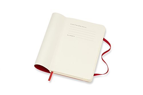 Moleskine DSF218WN2Y18 - Agenda semanal 2017-2018, 18 meses, tapa blanda, color rojo (AGENDAS 18 MOIS)