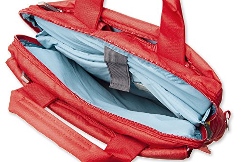 Moleskine Travelling Collection - Bolsa vertical para dispositivos digitales de hasta 15.4", color rojo Escarlata