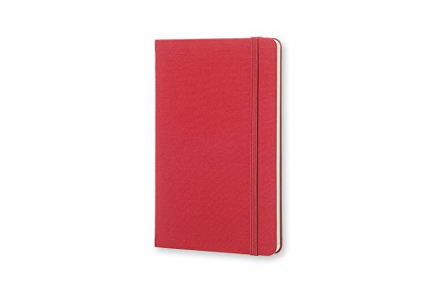 Moleskine Two-Go - Cuaderno, color rojo frambuesa (CARNET CLASSIQUE COUV RIGIDE)