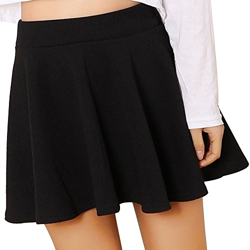 MOMOXI Faldas para Mujer,Mujeres Gasa Plisada Colores Falda Corta Tutu Falda de Baile Falda Larga de Tul de Alta Cintura elástica de Las Mujeres Elegante de Tul Falda de Tul Tutu