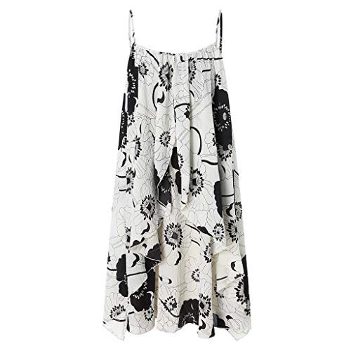 MOMOXI Vestido para Las Mujeres, Vestido de Fiesta de cóctel con Mangas de Bowknot Estampado Floral para Mujer Vestido de Fiesta Informal Vestidos Elegantes Largo De Elegante Vestidos Casual De