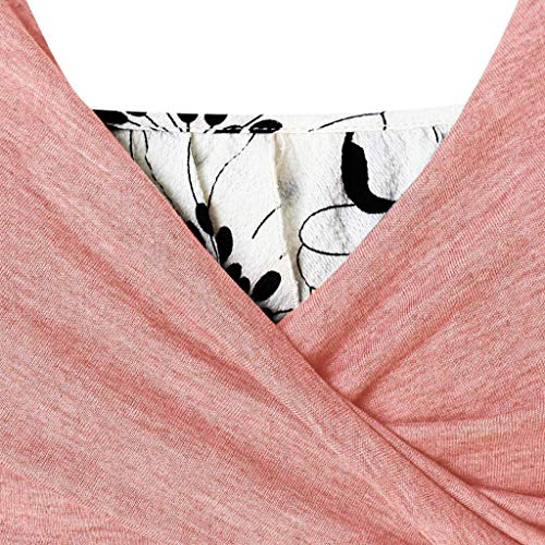 MOMOXI Vestido para Las Mujeres, Vestido de Fiesta de cóctel con Mangas de Bowknot Estampado Floral para Mujer Vestido de Fiesta Informal Vestidos Elegantes Largo De Elegante Vestidos Casual De