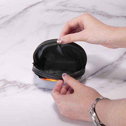 Monedero para niños Fénix asiático Pájaro de Fuego Monedero con Cremallera Monedero para niña con Cremallera Mini Bolsas de Maquillaje cosmético para Mujeres Niñas Regalos y Decoraciones para Fiestas