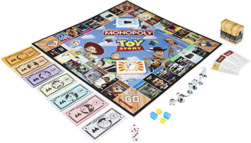 Monopoly Toy Story - Juego de Mesa para Familia y niños Mayores de 8 años